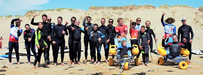 Vendée surf Schools en tête de page